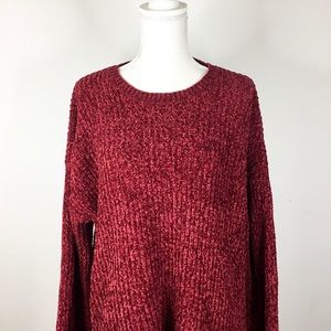 NY Collection chenille sweater NWT